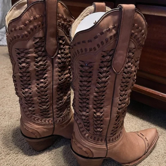 Corral A2971 Sand Braided 7 1/2 M - Picture 5 of 6